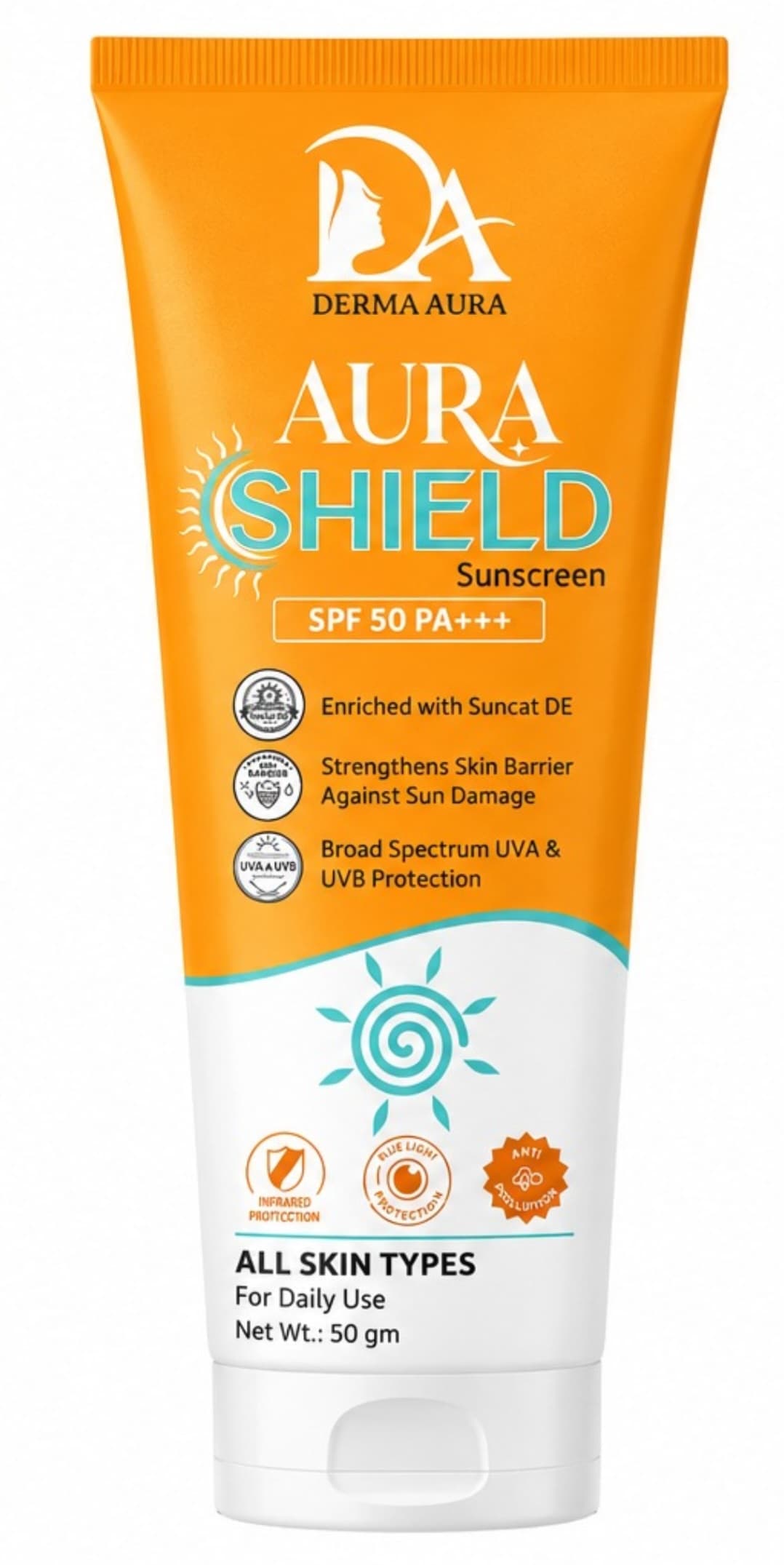 Aura Shield Sunscreen SPF 50 PA+++